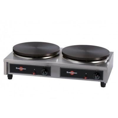 Crêpière Gaz Double 40 cm